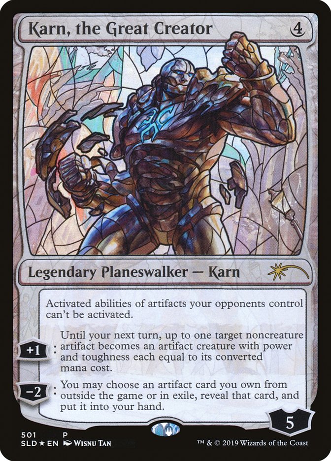 Karn, the Great Creator (Stained Glass) [Secret Lair Drop Promos] | GnG Games