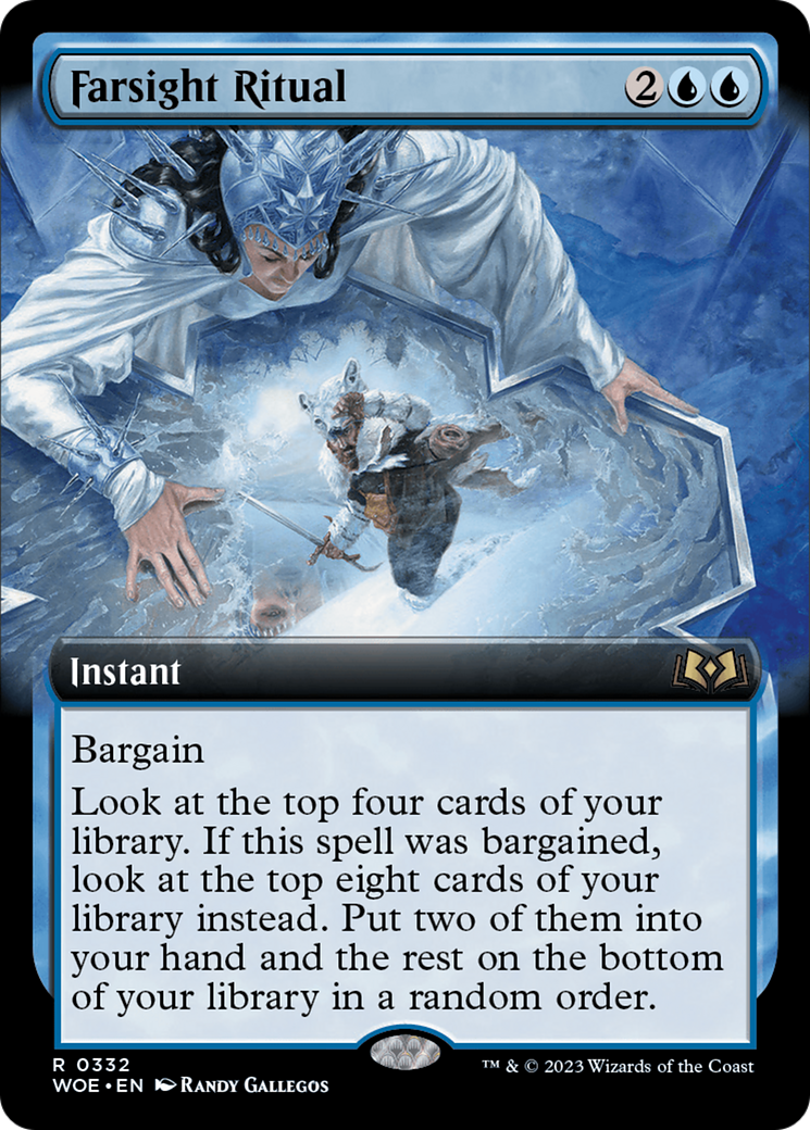 Farsight Ritual (Extended Art) [Wilds of Eldraine] | GnG Games