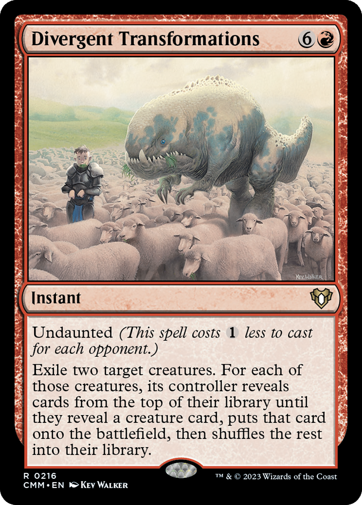 Divergent Transformations [Commander Masters] | GnG Games