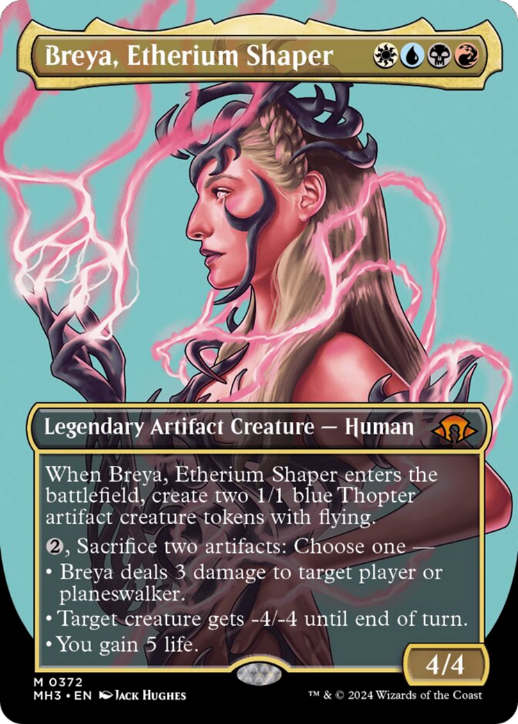 Breya, Etherium Shaper (Borderless) [Modern Horizons 3] | GnG Games