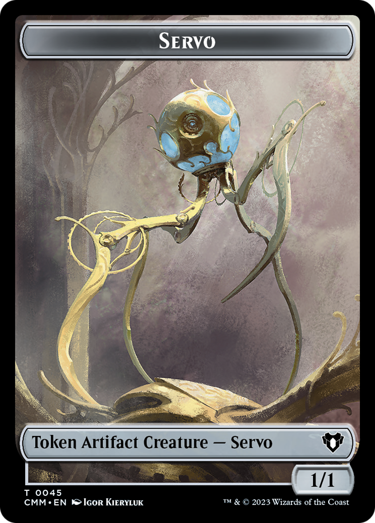 Servo Token [Commander Masters Tokens] | GnG Games