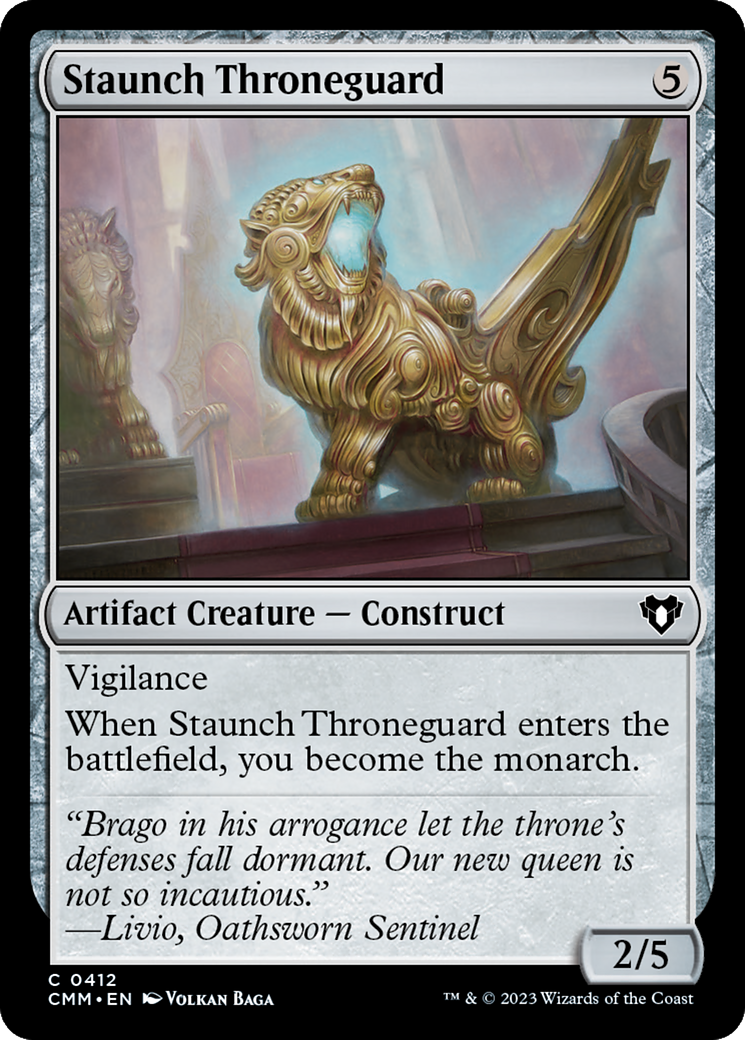 Staunch Throneguard [Commander Masters] | GnG Games