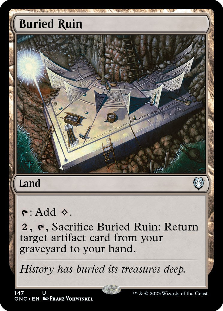 Buried Ruin [Phyrexia: All Will Be One Commander] | GnG Games