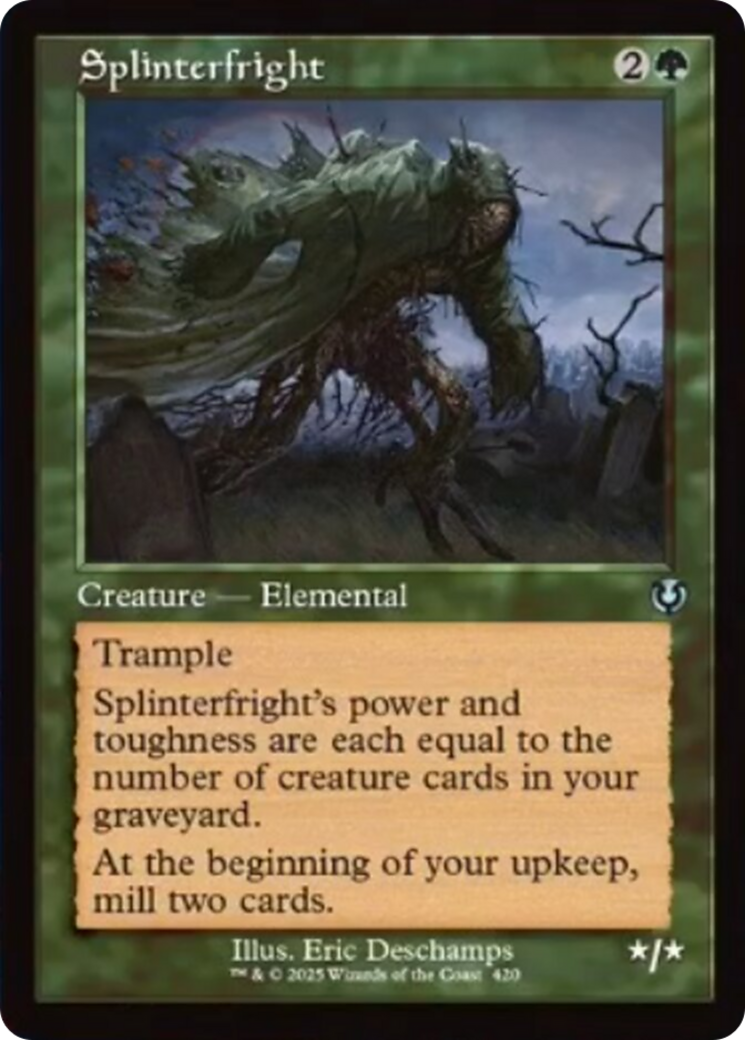 Splinterfright (Retro Frame) [Innistrad Remastered] | GnG Games