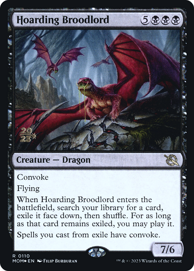 Hoarding Broodlord [March of the Machine Prerelease Promos] | GnG Games
