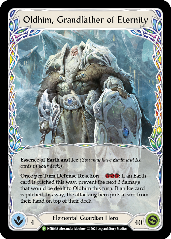 Oldhim, Grandfather of Eternity [HER048] (Promo)  Rainbow Foil | GnG Games