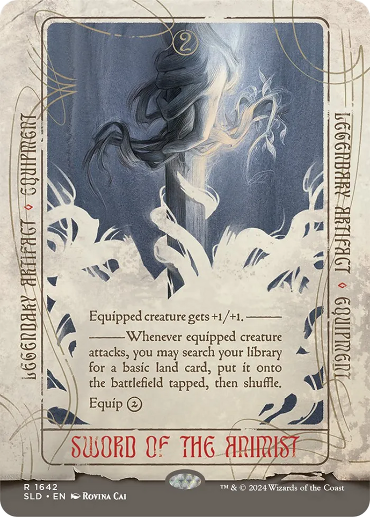 Sword of the Animist (Rainbow Foil) [Secret Lair Drop Series] | GnG Games