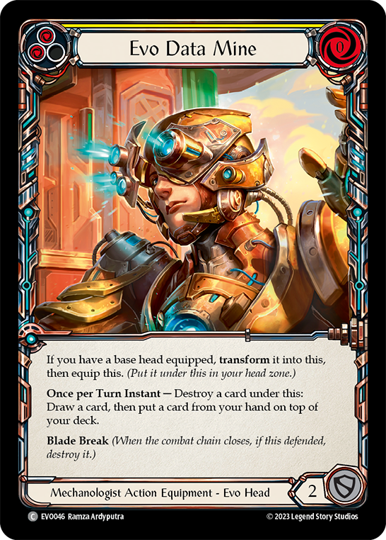 Evo Data Mine [EVO046] (Bright Lights)  Cold Foil | GnG Games