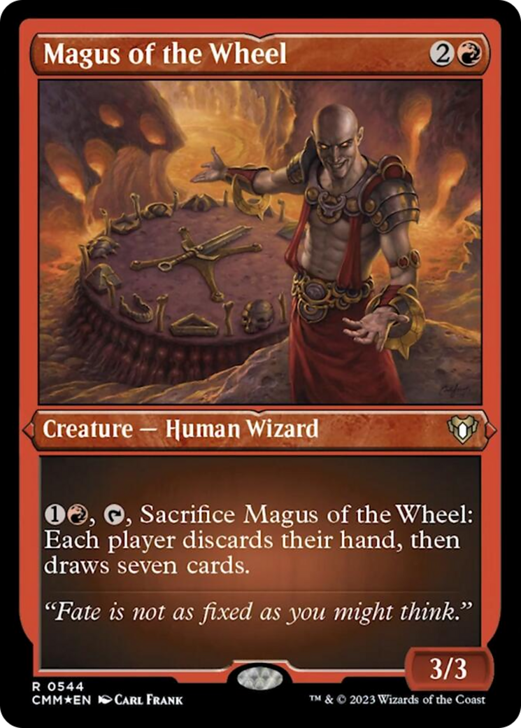 Magus of the Wheel (Foil Etched) [Commander Masters] | GnG Games