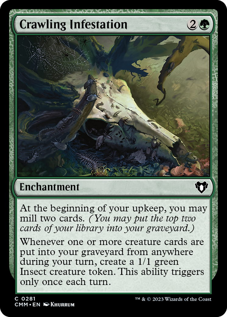 Crawling Infestation [Commander Masters] | GnG Games