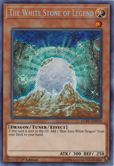The White Stone of Legend [LCKC-EN010] Secret Rare | GnG Games