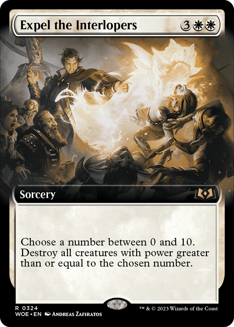 Expel the Interlopers (Extended Art) [Wilds of Eldraine] | GnG Games