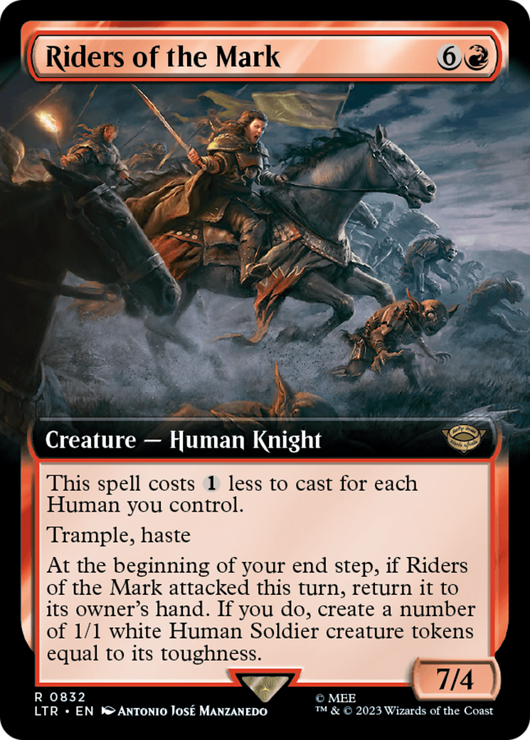 Riders of the Mark (Extended Art) [The Lord of the Rings: Tales of Middle-Earth] | GnG Games
