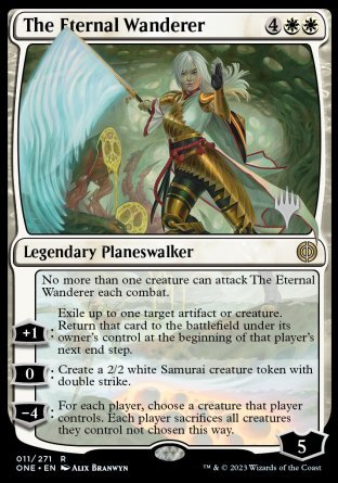 The Eternal Wanderer (Promo Pack) [Phyrexia: All Will Be One Promos] | GnG Games
