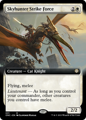 Skyhunter Strike Force (Extended Art) [Phyrexia: All Will Be One Commander] | GnG Games