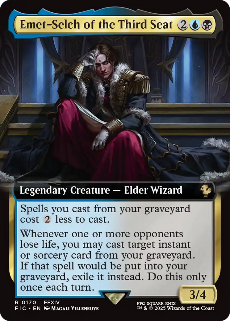 Emet-Selch of the Third Seat (Extended Art) [FINAL FANTASY Commander] | GnG Games