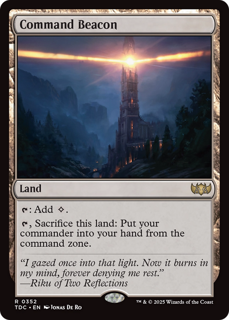 Command Beacon [Tarkir: Dragonstorm Commander] | GnG Games
