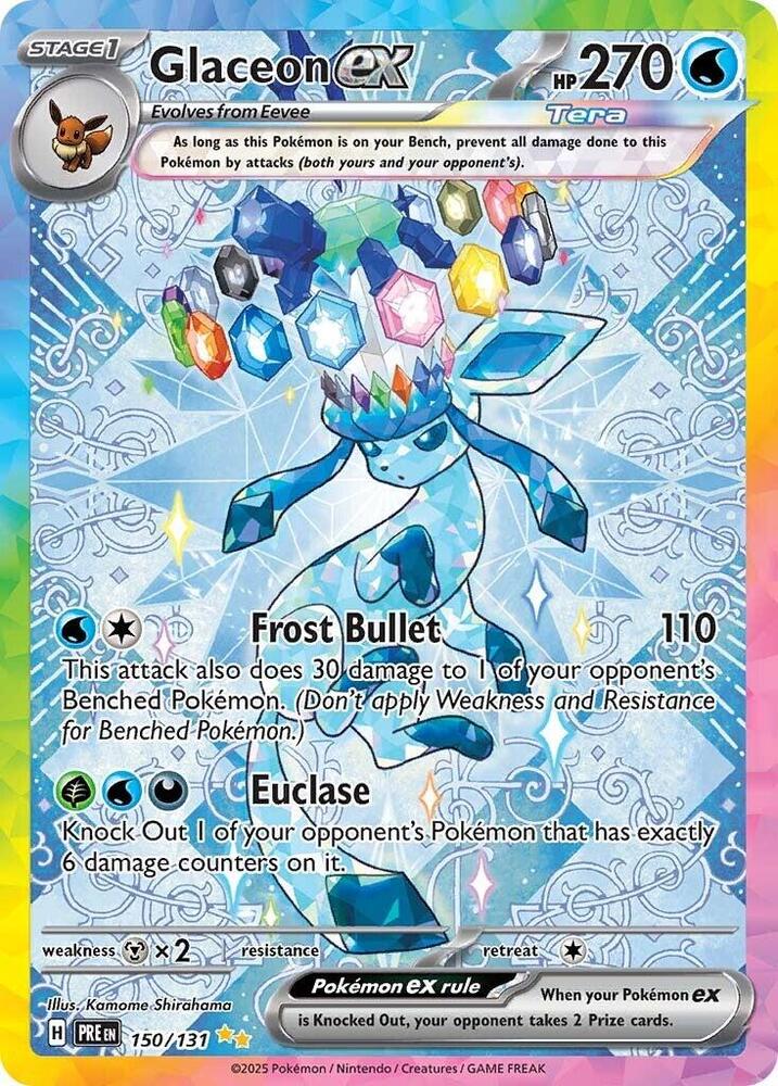 Glaceon ex (150/131) [Scarlet & Violet: Prismatic Evolutions] | GnG Games