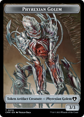 Phyrexian Golem // Ox Double-Sided Token [Commander Masters Tokens] | GnG Games