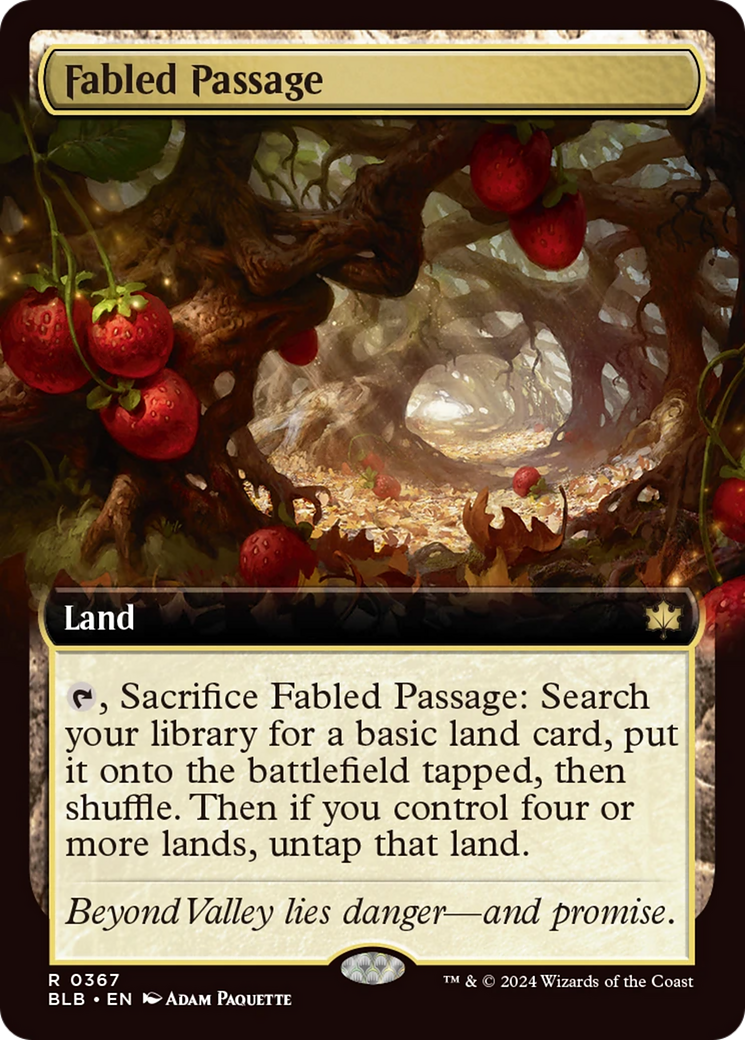 Fabled Passage (Extended Art) [Bloomburrow] | GnG Games