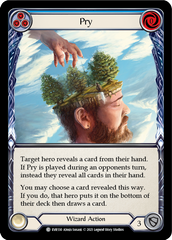 Pry (Blue) [EVR130] (Everfest)  1st Edition Normal | GnG Games