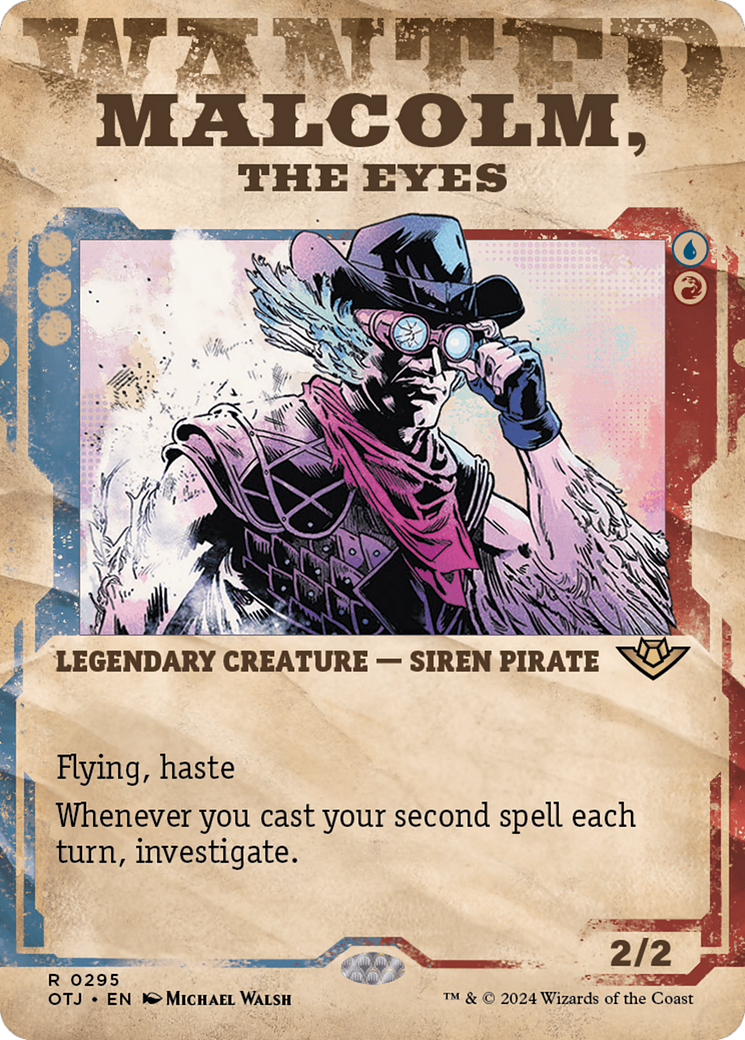 Malcolm, the Eyes (Showcase) [Outlaws of Thunder Junction] | GnG Games