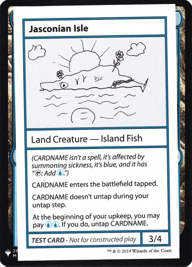 Jasconian Isle [Mystery Booster Playtest Cards] | GnG Games