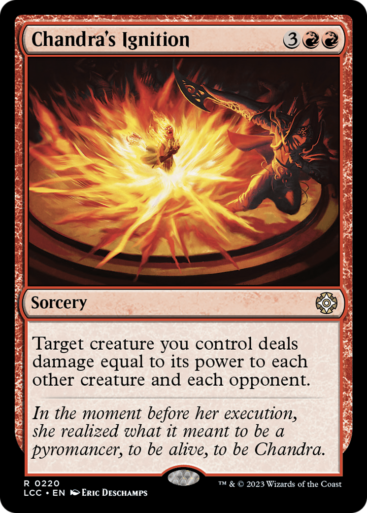 Chandra's Ignition [The Lost Caverns of Ixalan Commander] | GnG Games