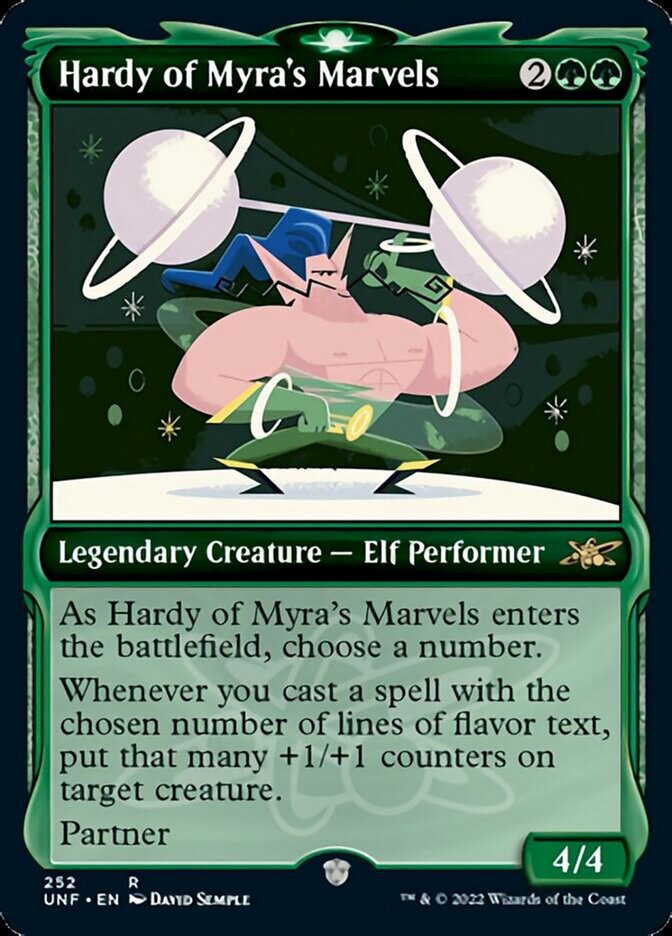 Hardy of Myra's Marvels (Showcase) [Unfinity] | GnG Games