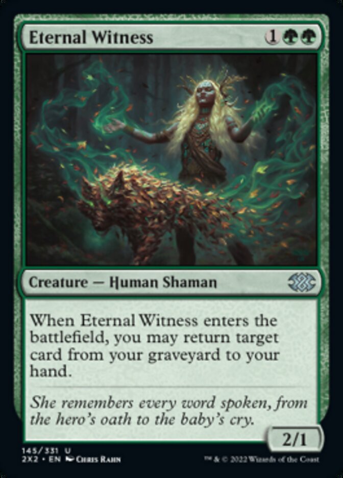 Eternal Witness [Double Masters 2022] | GnG Games