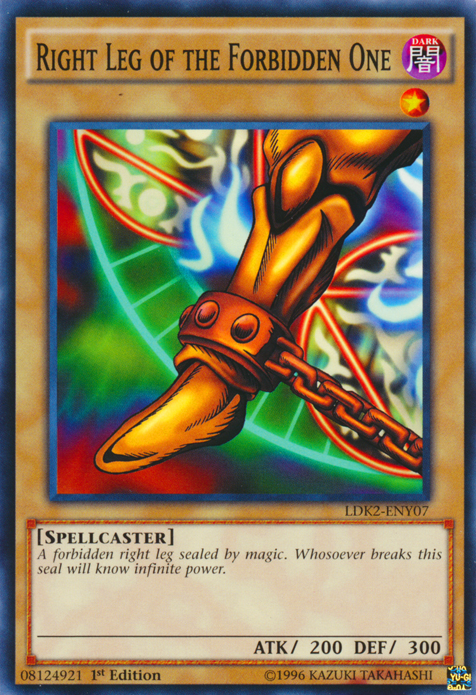 Right Leg of the Forbidden One [LDK2-ENY07] Common | GnG Games