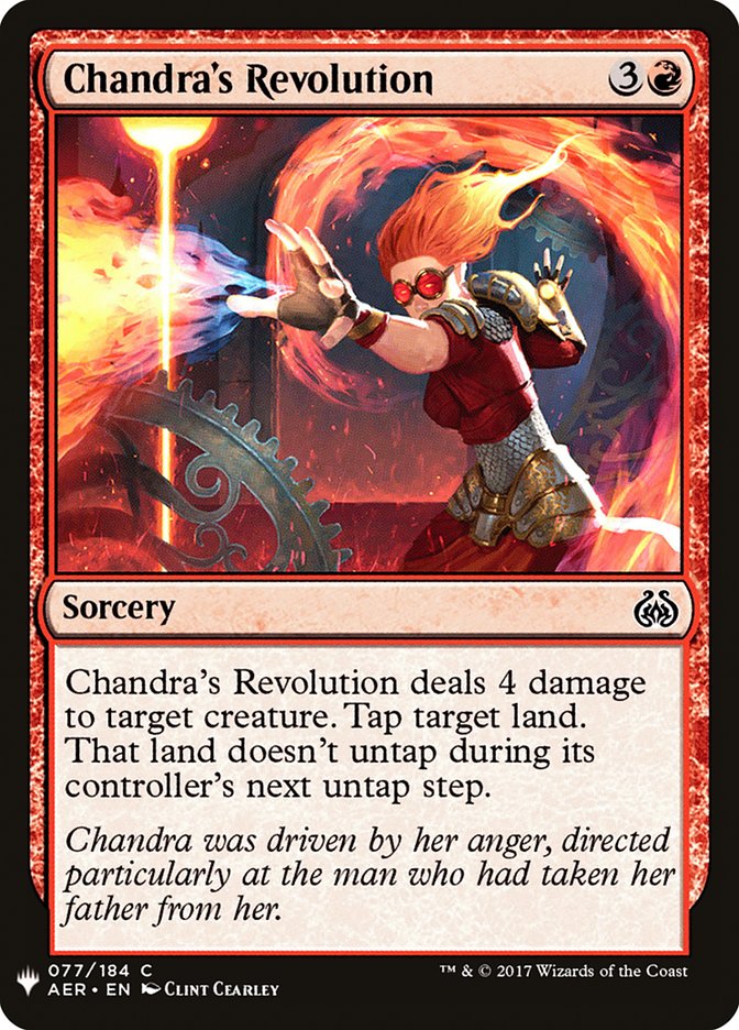 Chandra's Revolution [Mystery Booster] | GnG Games