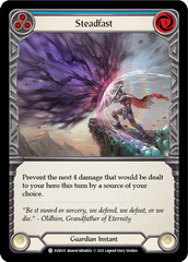 Steadfast (Blue) [EVR035] (Everfest)  1st Edition Rainbow Foil | GnG Games