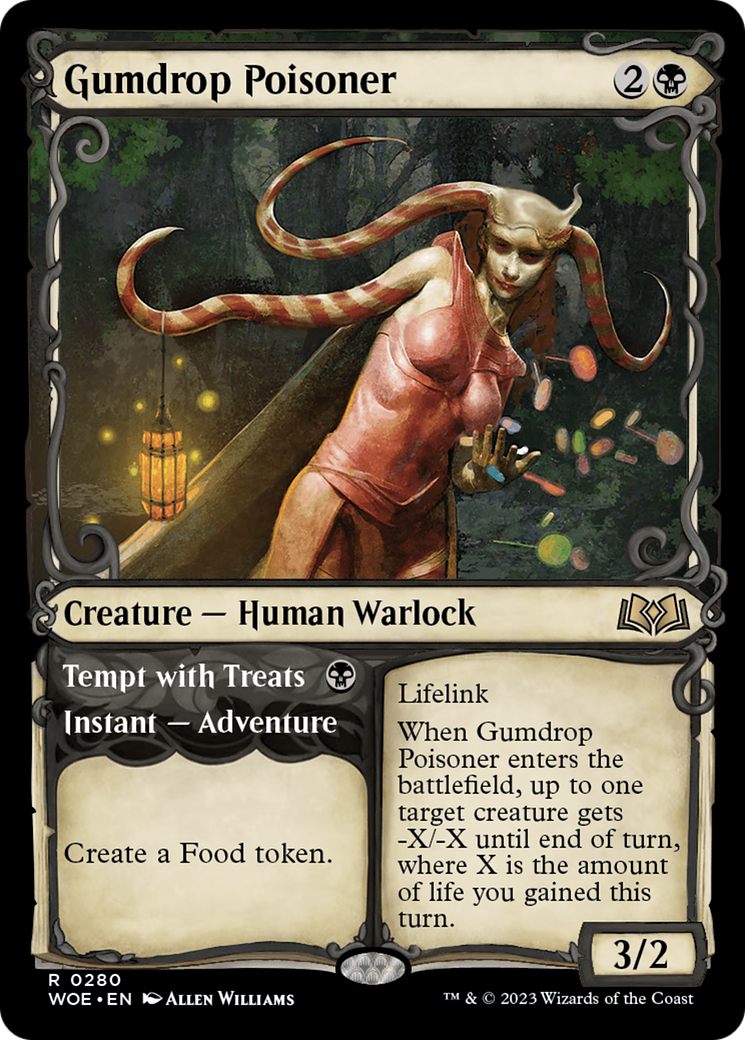 Gumdrop Poisoner // Tempt with Treats (Showcase) [Wilds of Eldraine] | GnG Games