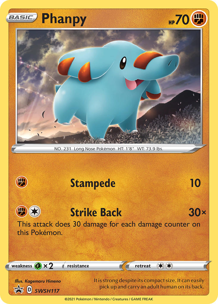 Phanpy (SWSH117) [Sword & Shield: Black Star Promos] | GnG Games