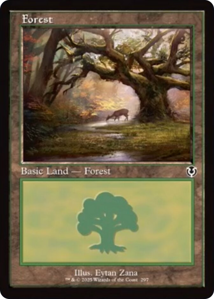 Forest (297) (Retro Frame) [Innistrad Remastered] | GnG Games