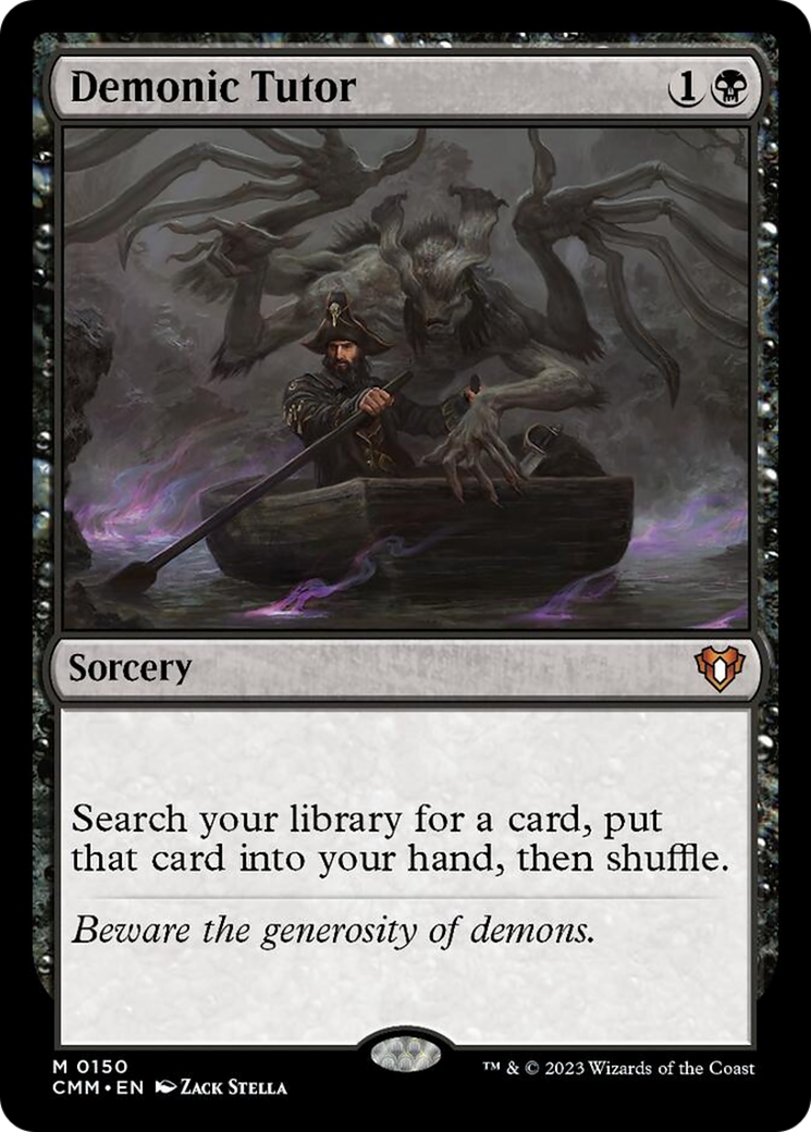 Demonic Tutor [Commander Masters] | GnG Games