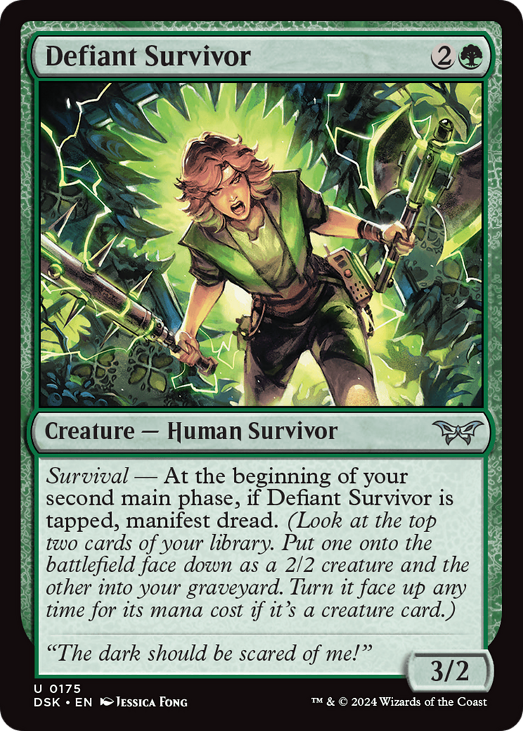 Defiant Survivor [Duskmourn: House of Horror] | GnG Games