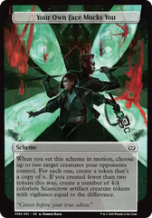 Your Own Face Mocks You (Full Art) [Duskmourn: Archenemy] | GnG Games