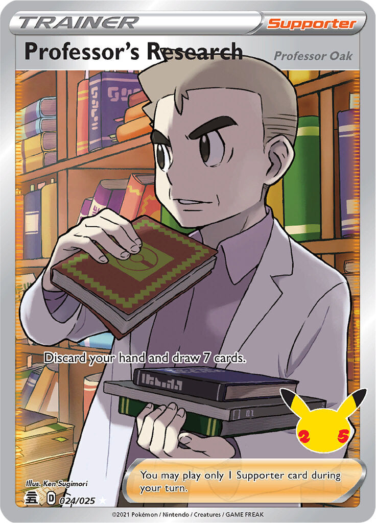 Professor's Research (024/025) [Celebrations: 25th Anniversary] | GnG Games