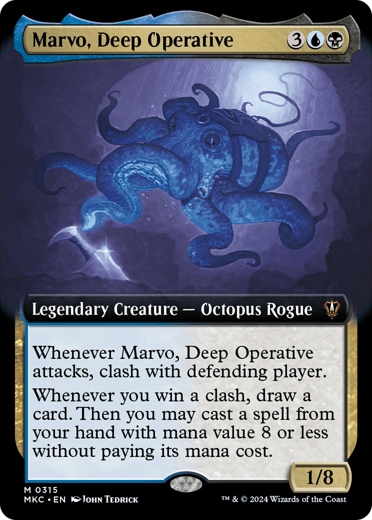 Marvo, Deep Operative (Extended Art) [Murders at Karlov Manor Commander] | GnG Games