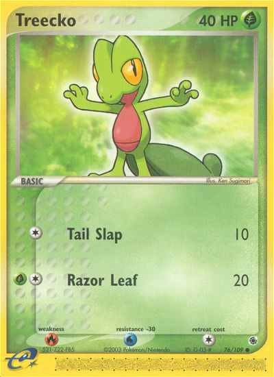 Treecko (76/109) [EX: Ruby & Sapphire] | GnG Games