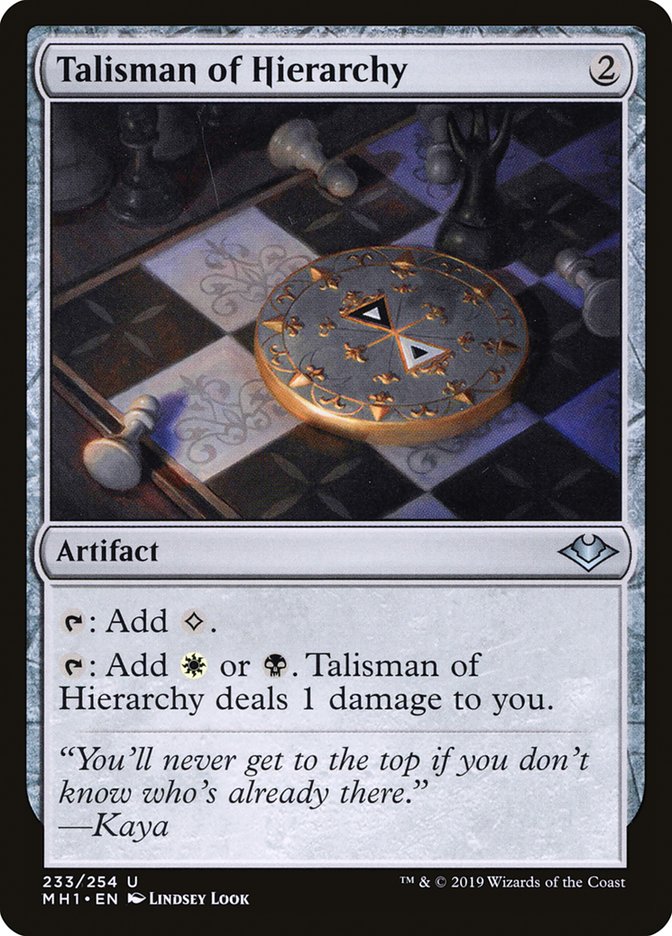 Talisman of Hierarchy [Modern Horizons] | GnG Games