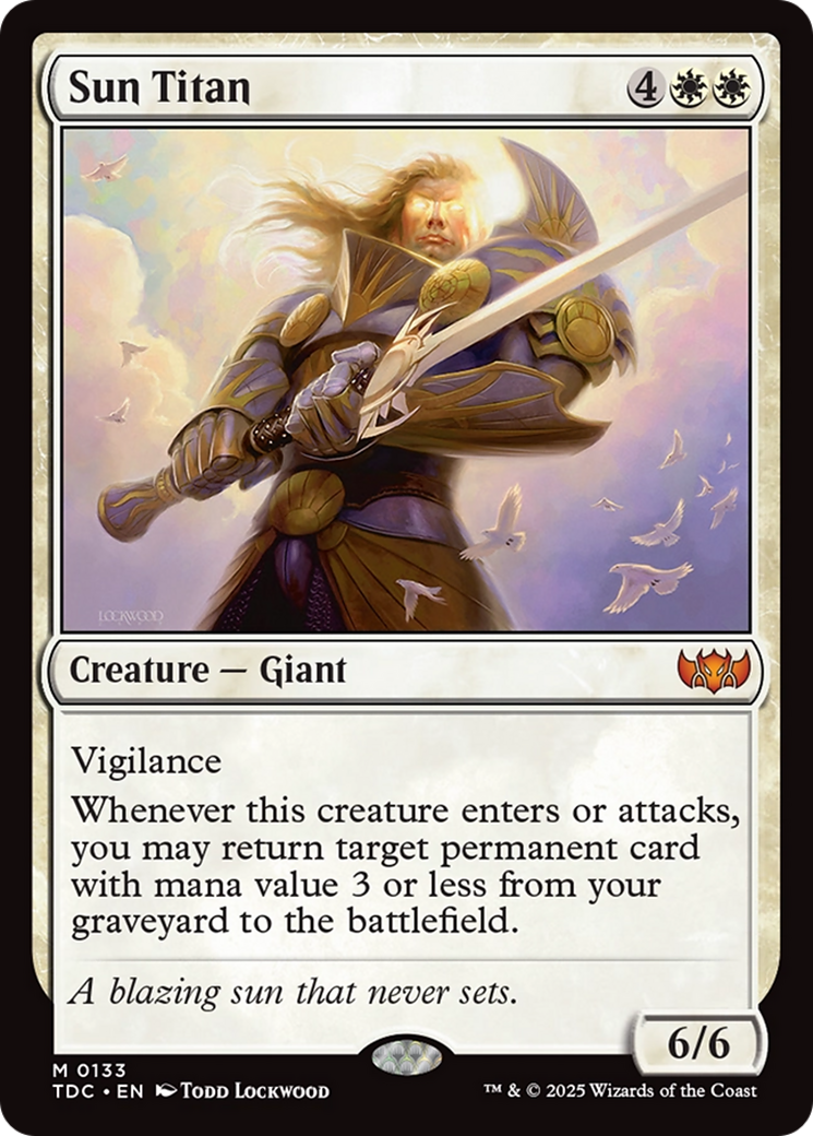 Sun Titan [Tarkir: Dragonstorm Commander] | GnG Games
