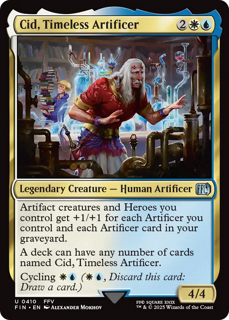 Cid, Timeless Artificer (0410) [FINAL FANTASY] | GnG Games