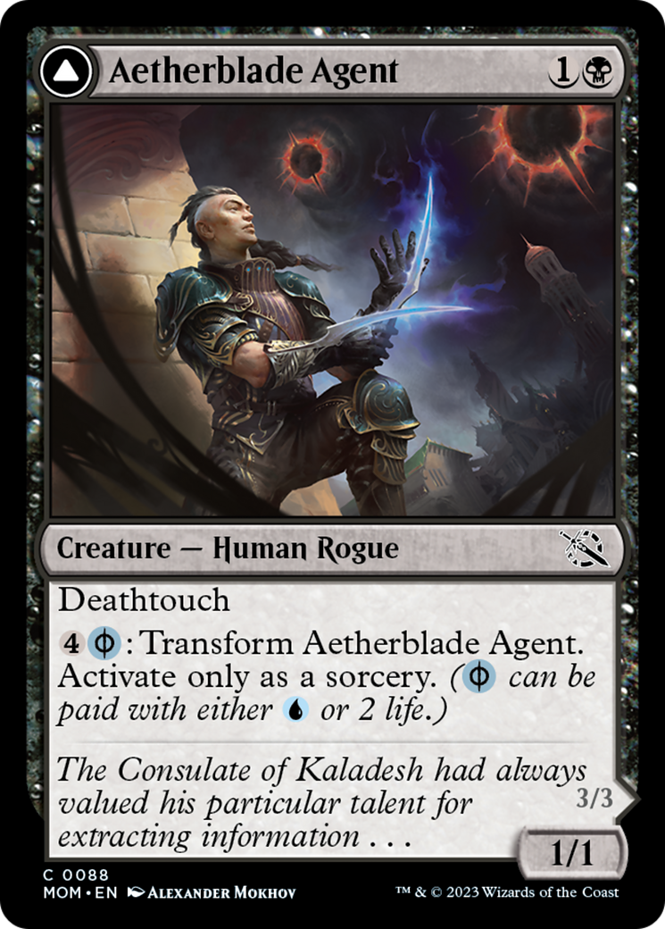 Aetherblade Agent // Gitaxian Mindstinger [March of the Machine] | GnG Games