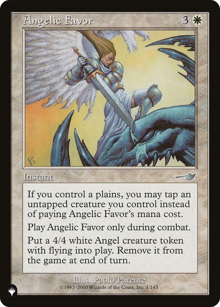 Angelic Favor [The List] | GnG Games