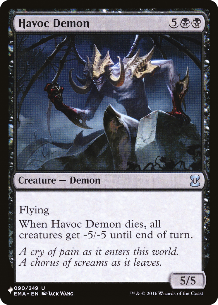 Havoc Demon [The List] | GnG Games