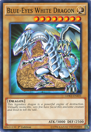 Blue-Eyes White Dragon (Version 4) [LDK2-ENK01] Common | GnG Games