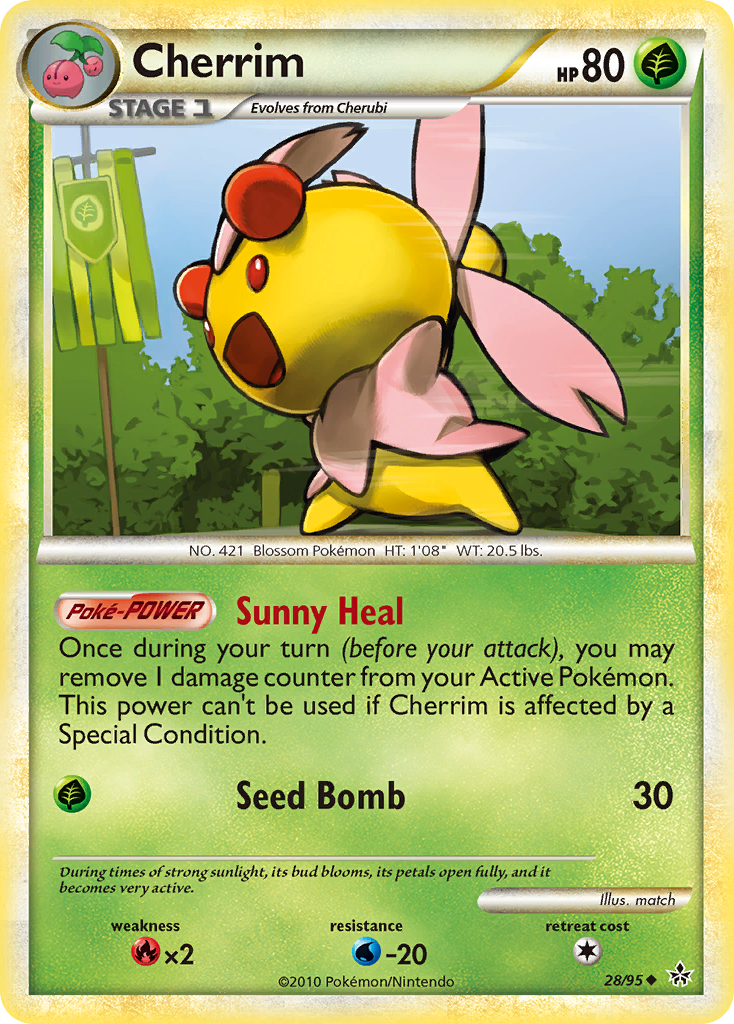 Cherrim (28/95) [HeartGold & SoulSilver: Unleashed] | GnG Games